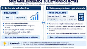Analyse fondamentale : deux familles de ratios très différents